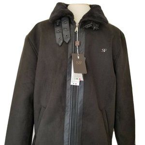 SF Men's Luxury Italian Style Suede Jacket